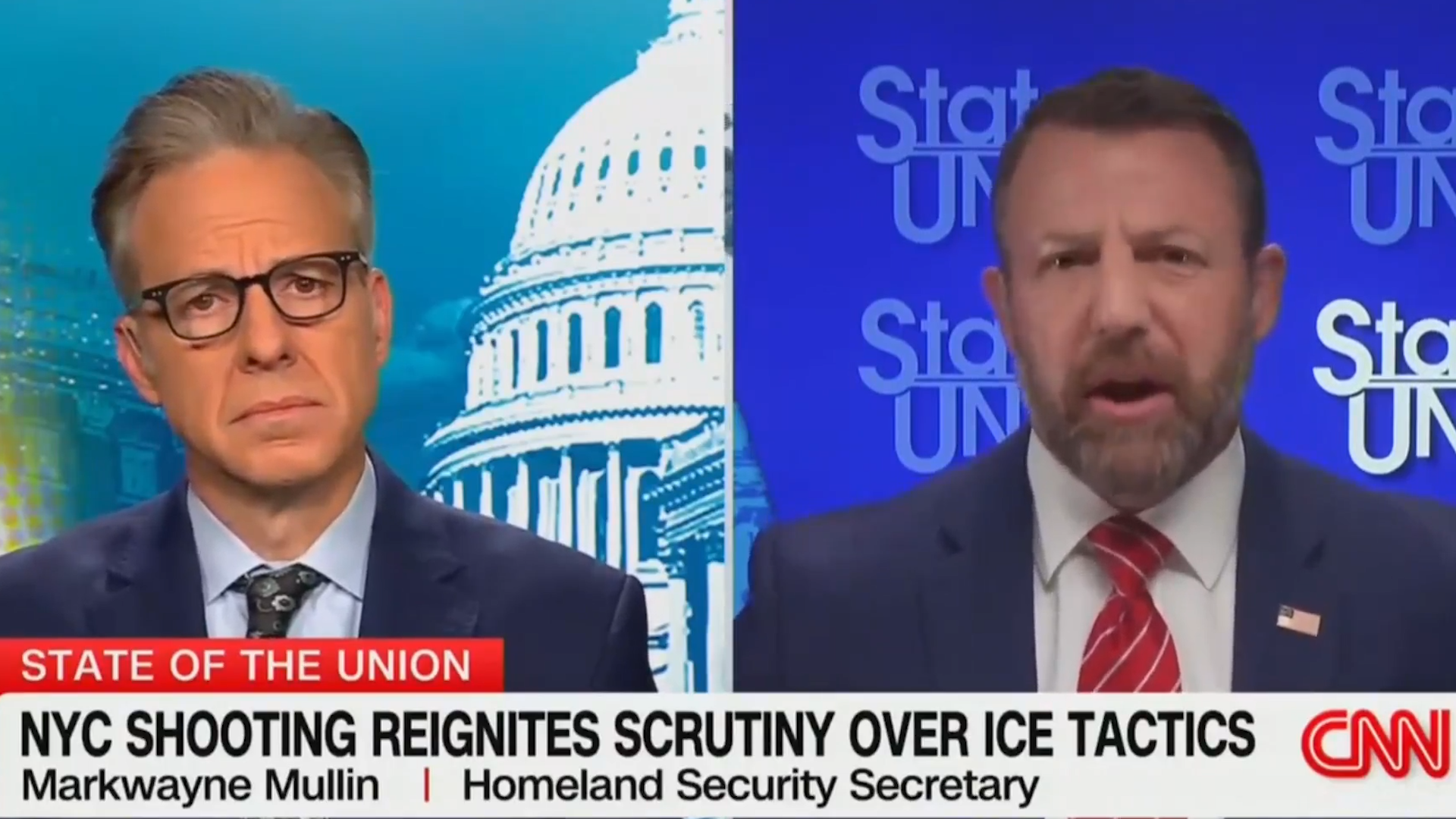 DHS Boss Defends ICE, Blasts Media