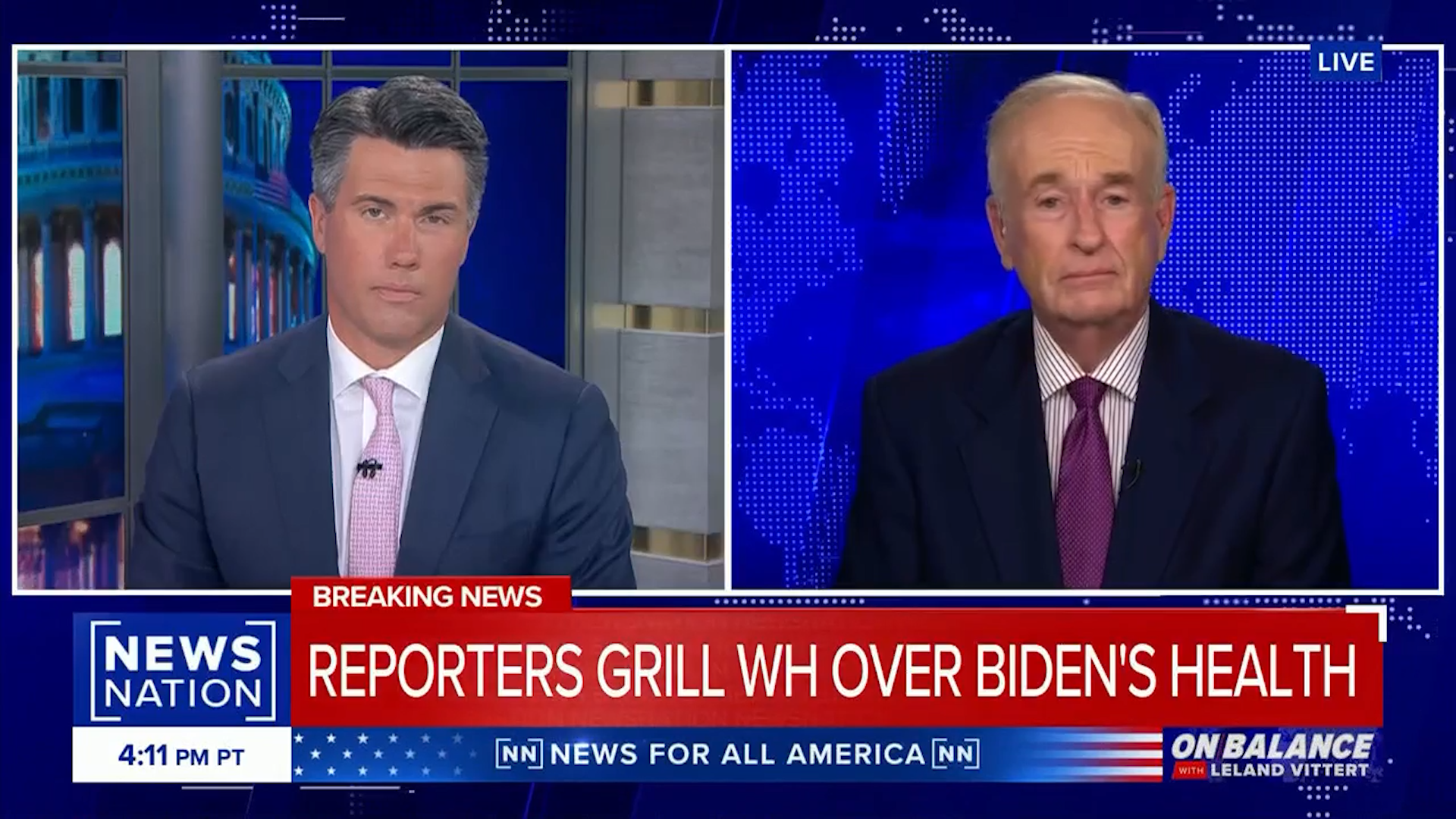 O'Reilly and Vittert on Kamala Harris Likely Replacing Biden, Trump's VP Pick